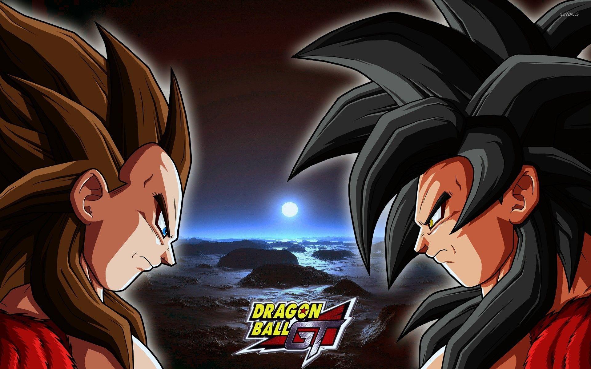 1920x1200 Super Saiyans 4 Vegeta and Goku wallpaper wallpaper