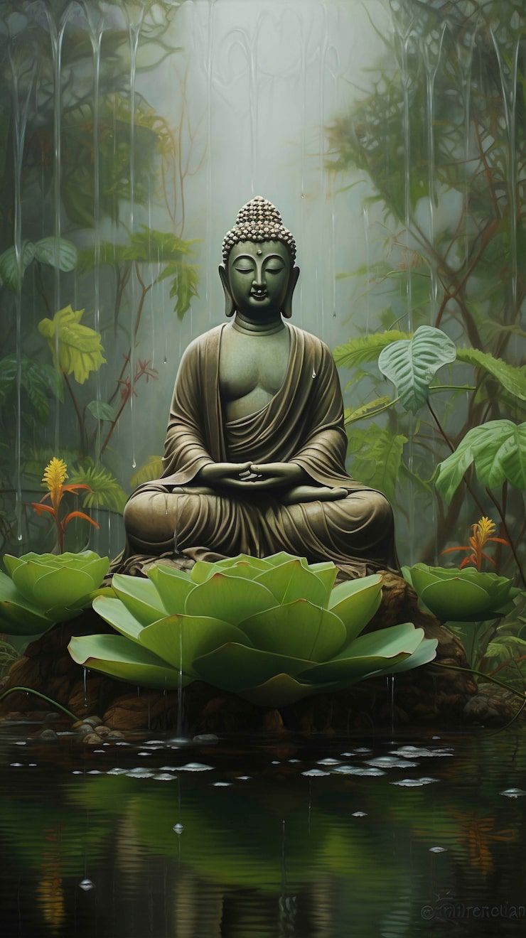 740x1320 Yoga Buda Photo Free High Quality Picture
