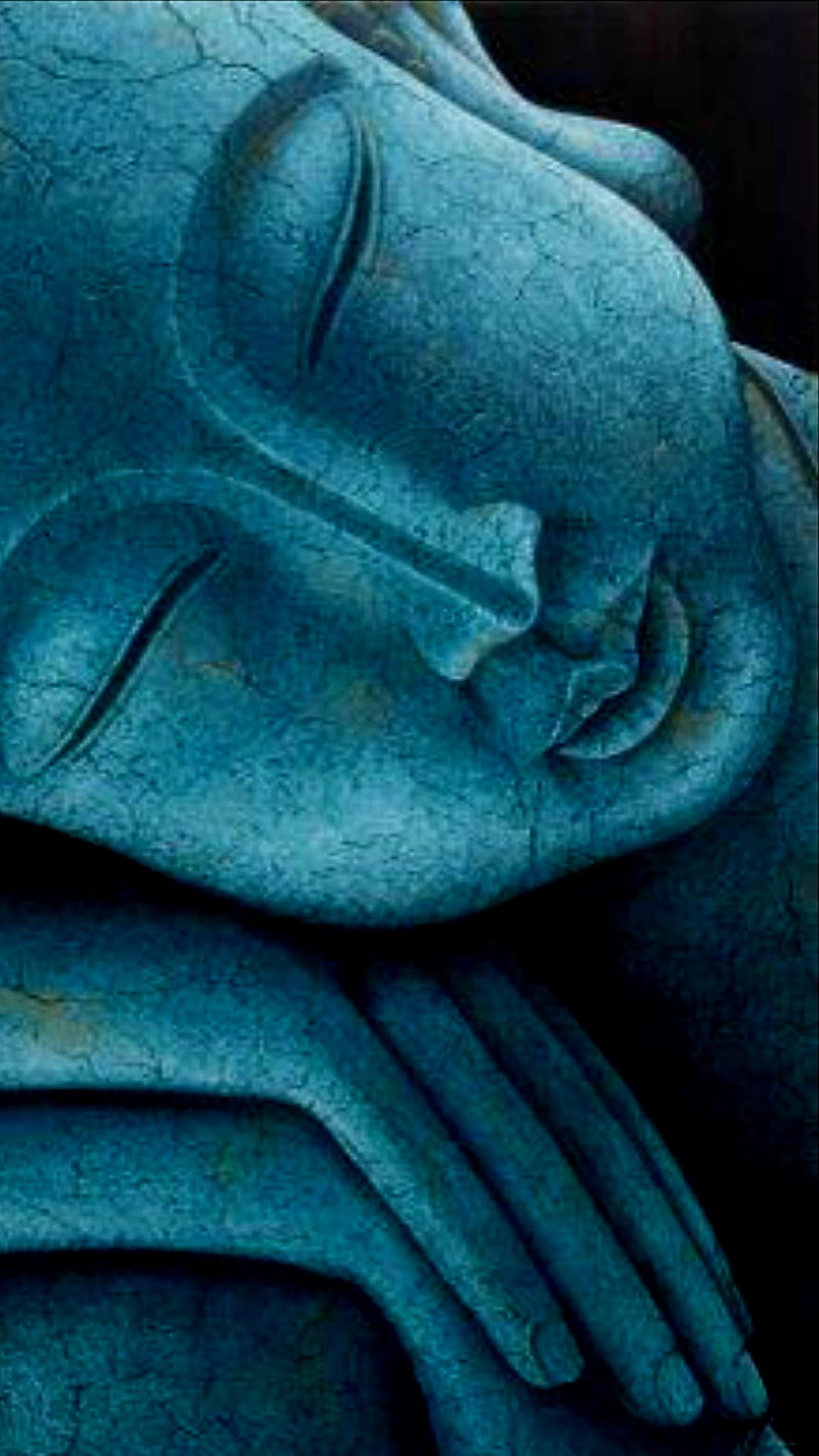 800x1422 Buddha, blue, buda, spiritual, symbol, HD phone wallpaper
