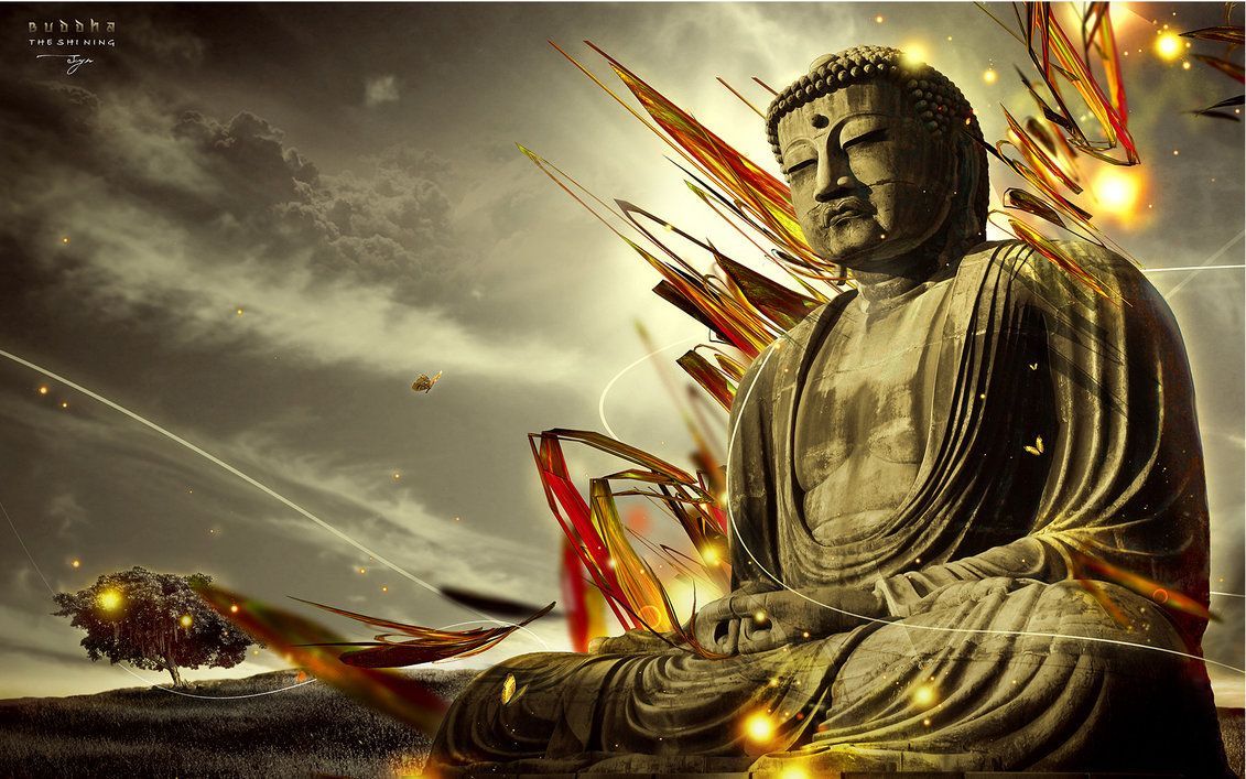1131x707 Buddha Anime HD Wallpaper