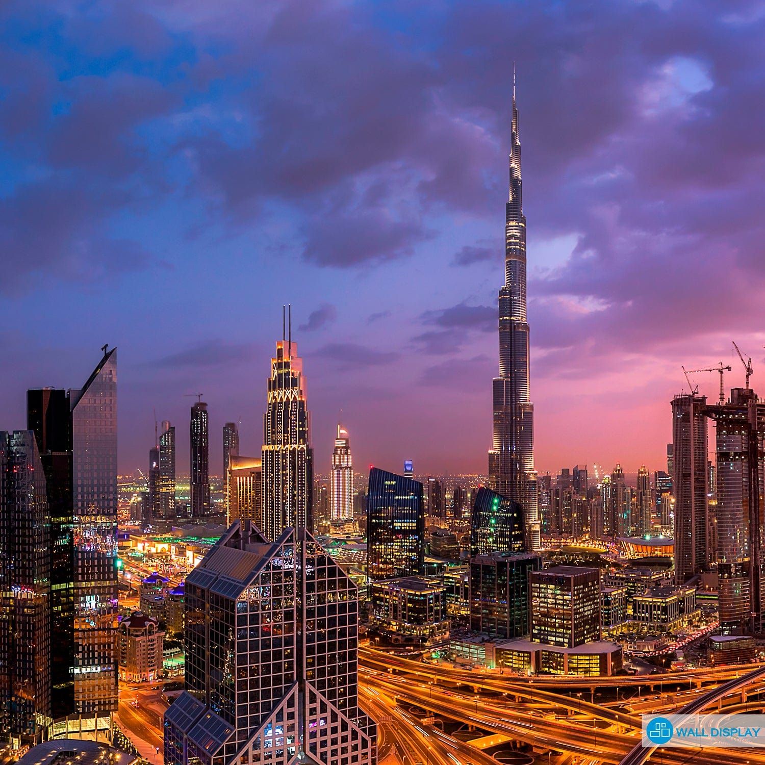 1500x1500 Dubai Panoramic View II in dubai, Abu Dhabi and all UAE