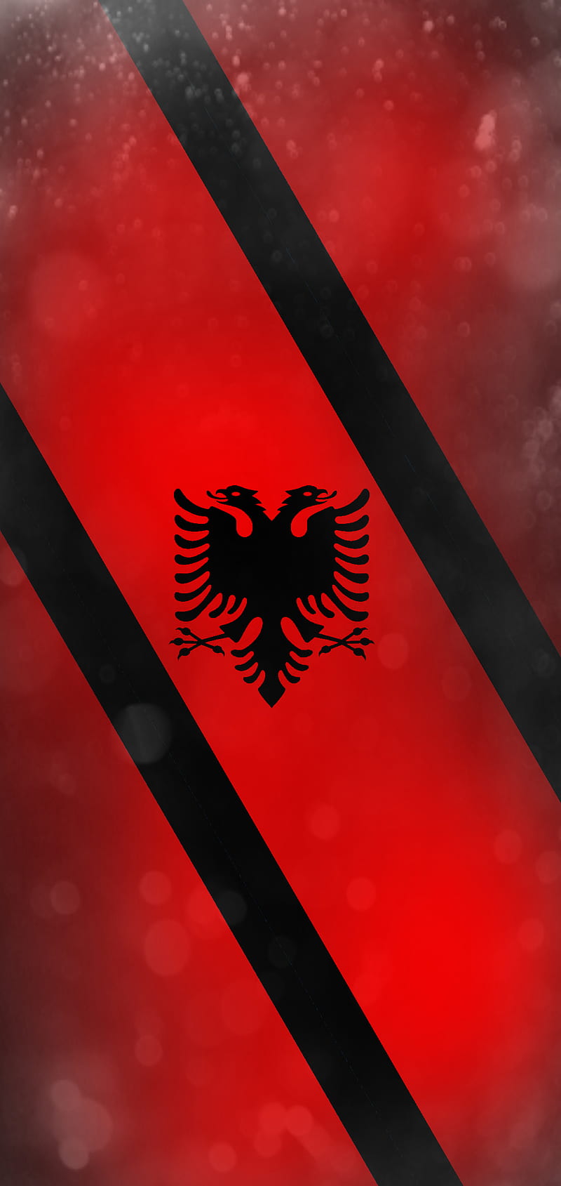 800x1689 Albania, albanian, balkan, europe, flag, flags, HD phone wallpaper