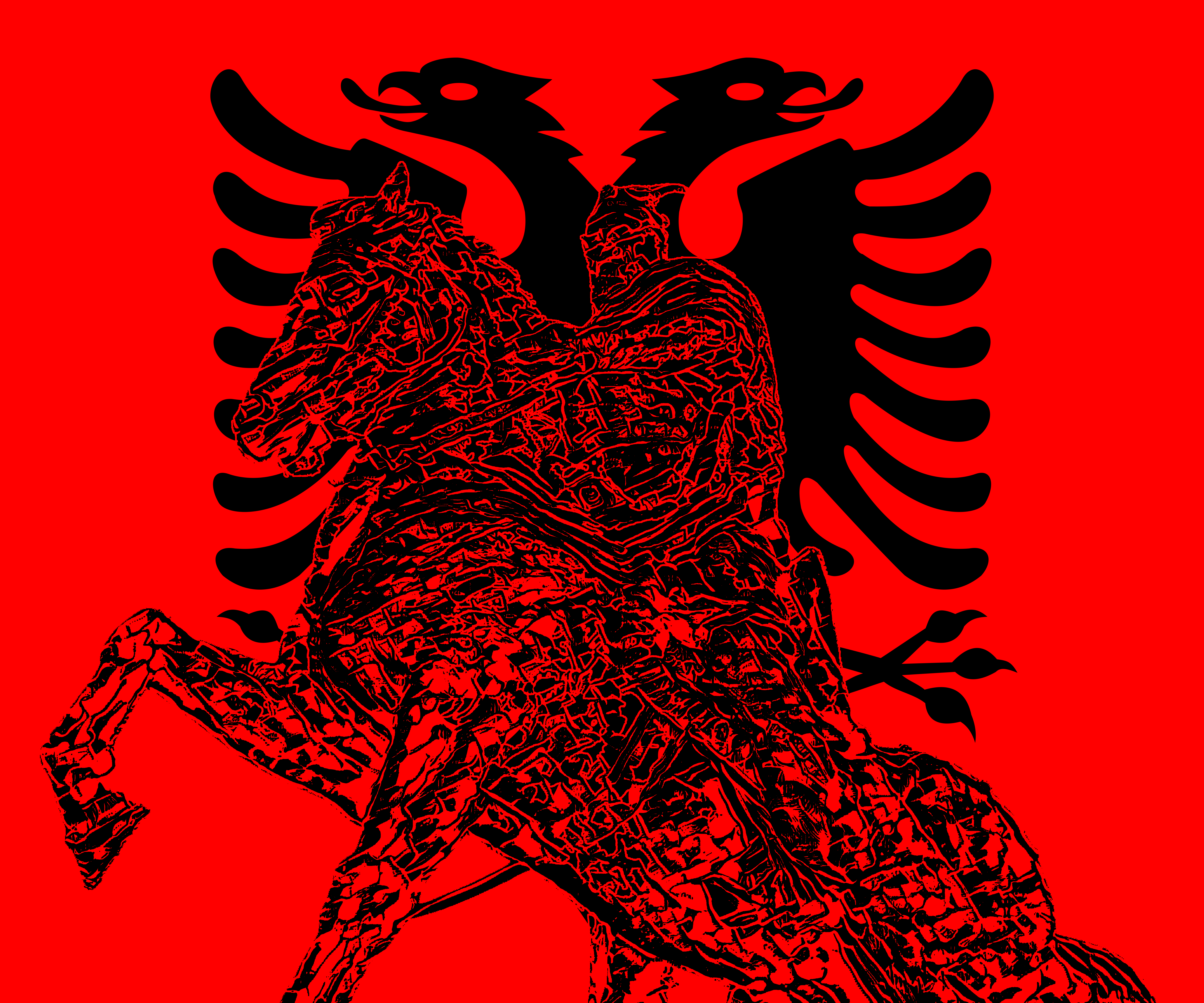 7200x6000 Not Albanian but I find Albania fascinating. This is my workspace and soon to be desktop background