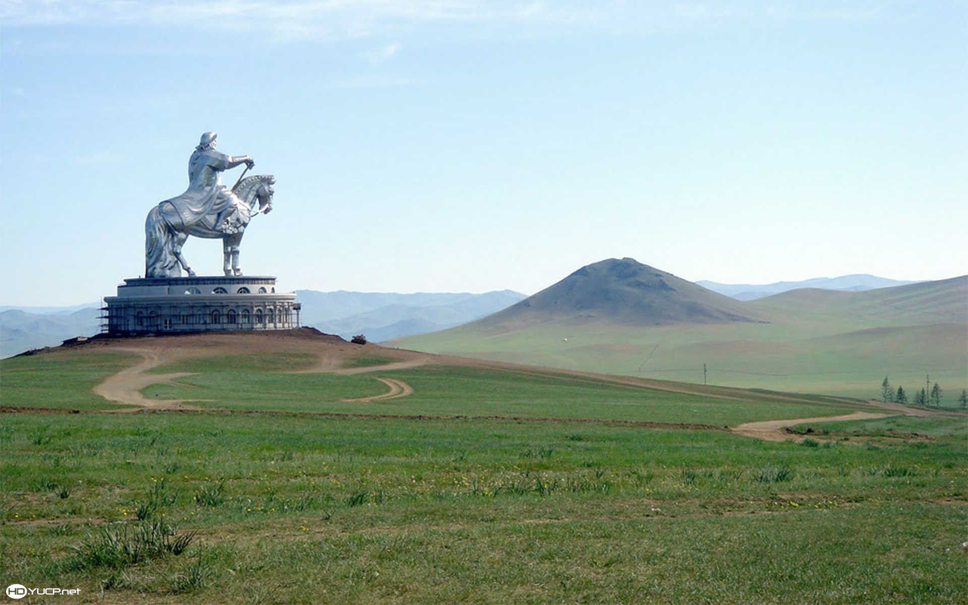 1920x1200 Mongolia Grassland Wallpaper HD 88415