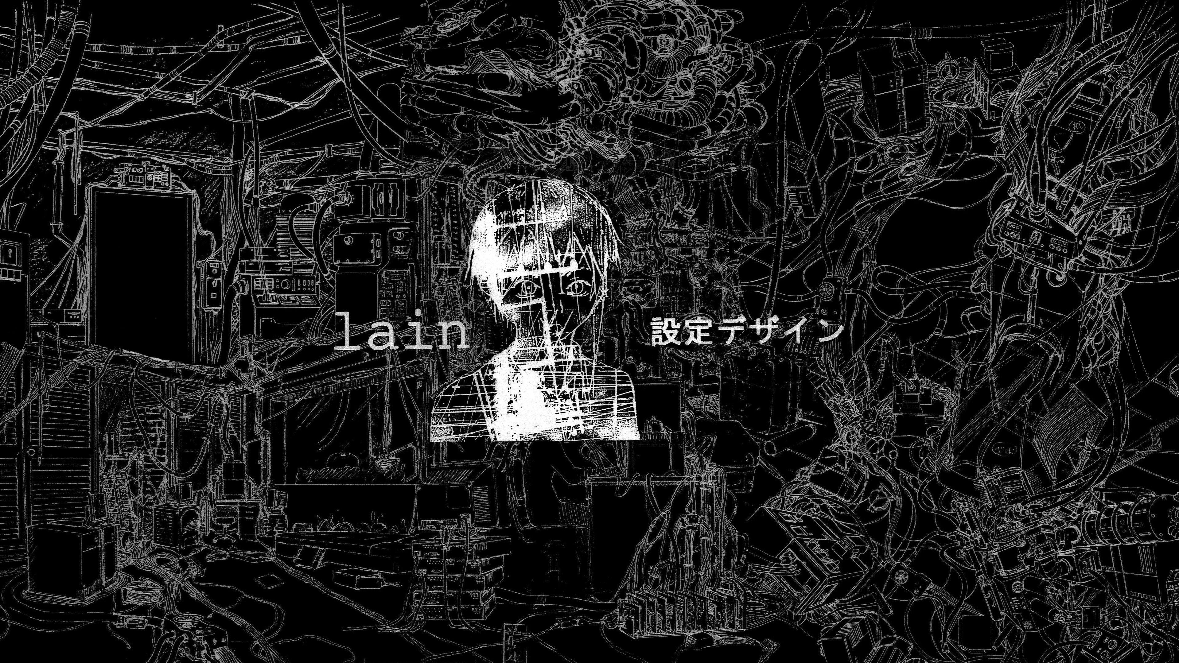 3840x2160 Some Lain Wallpaper i made (3840x2160)