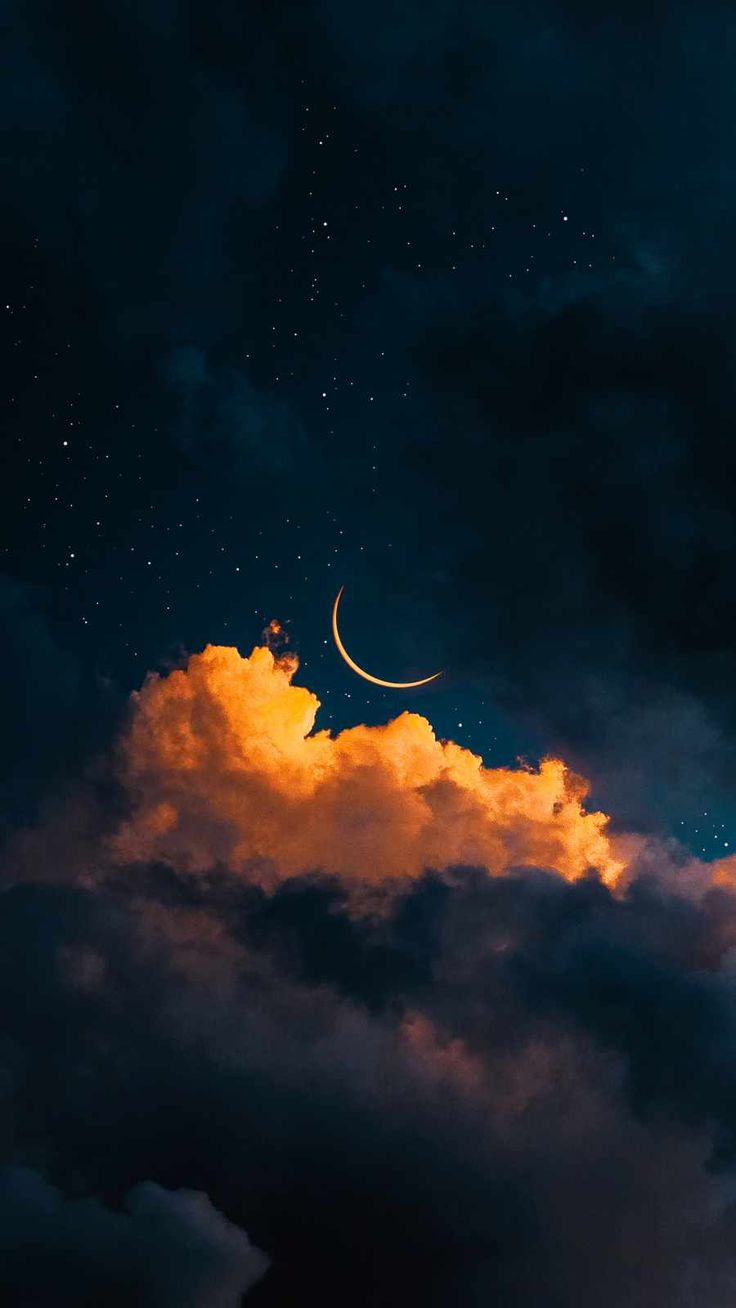 736x1308 The Mystic Moon iPhone Wallpaper