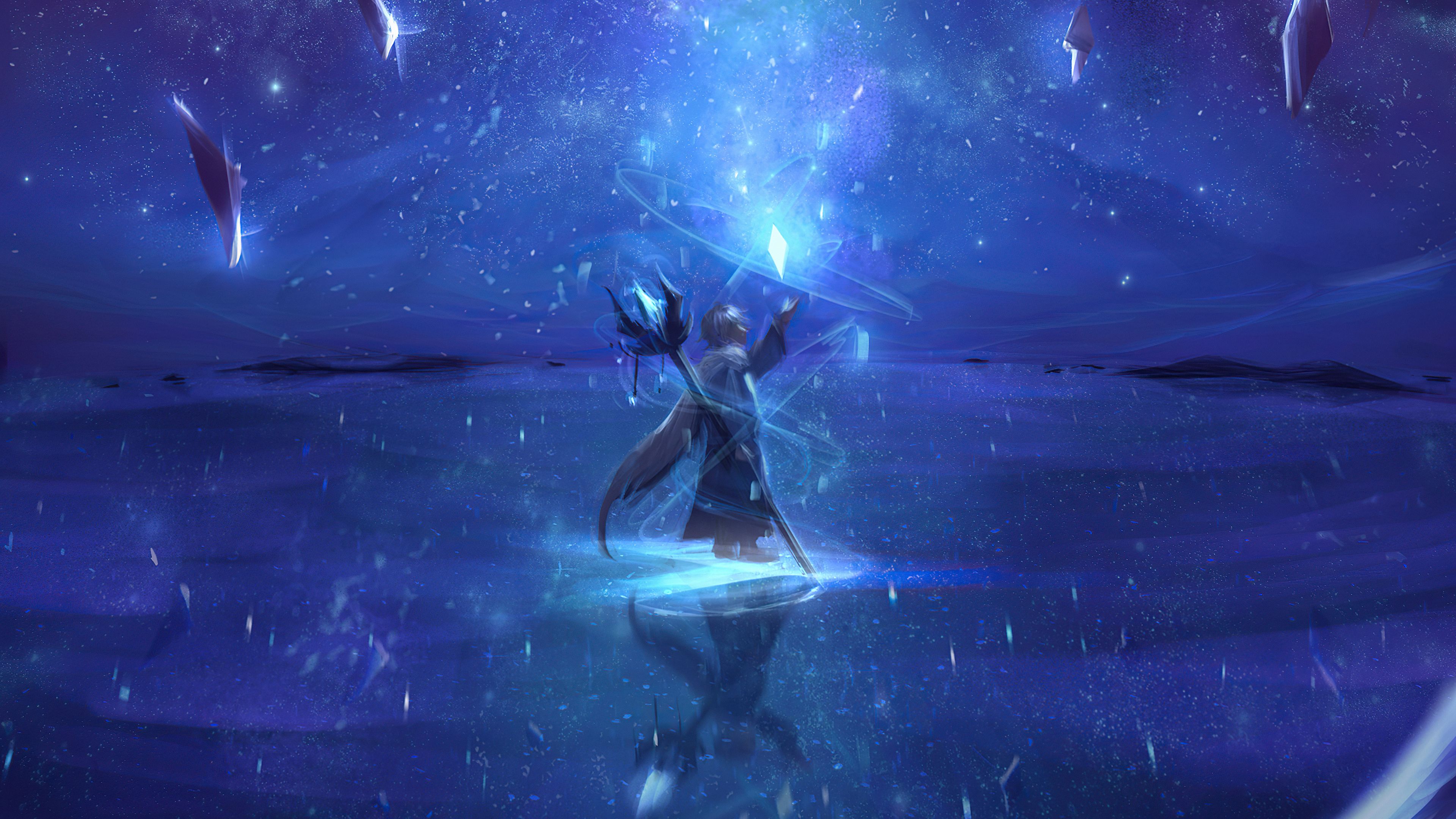 3840x2160 Starry Mystic Wallpaper, HD Artist Wallpaper, 4k Wallpaper, Image, Background, Photos and Picture