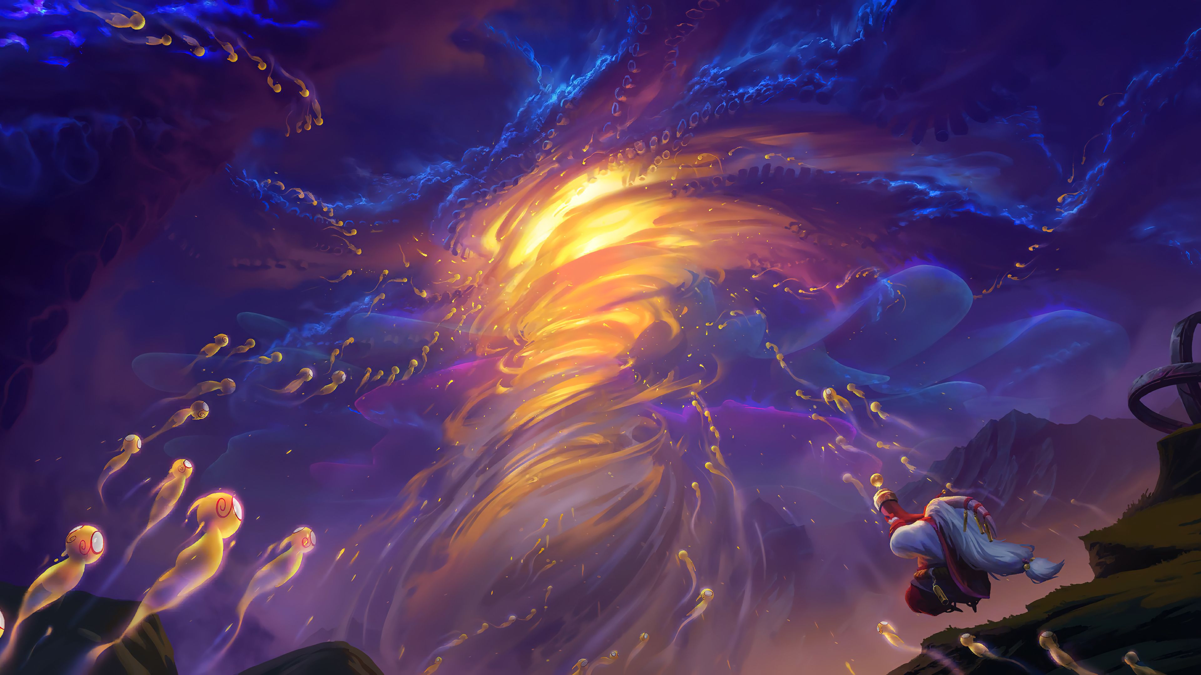 3840x2160 Mystic Vortex Targon LoR Wallpaper 4K HD PC h