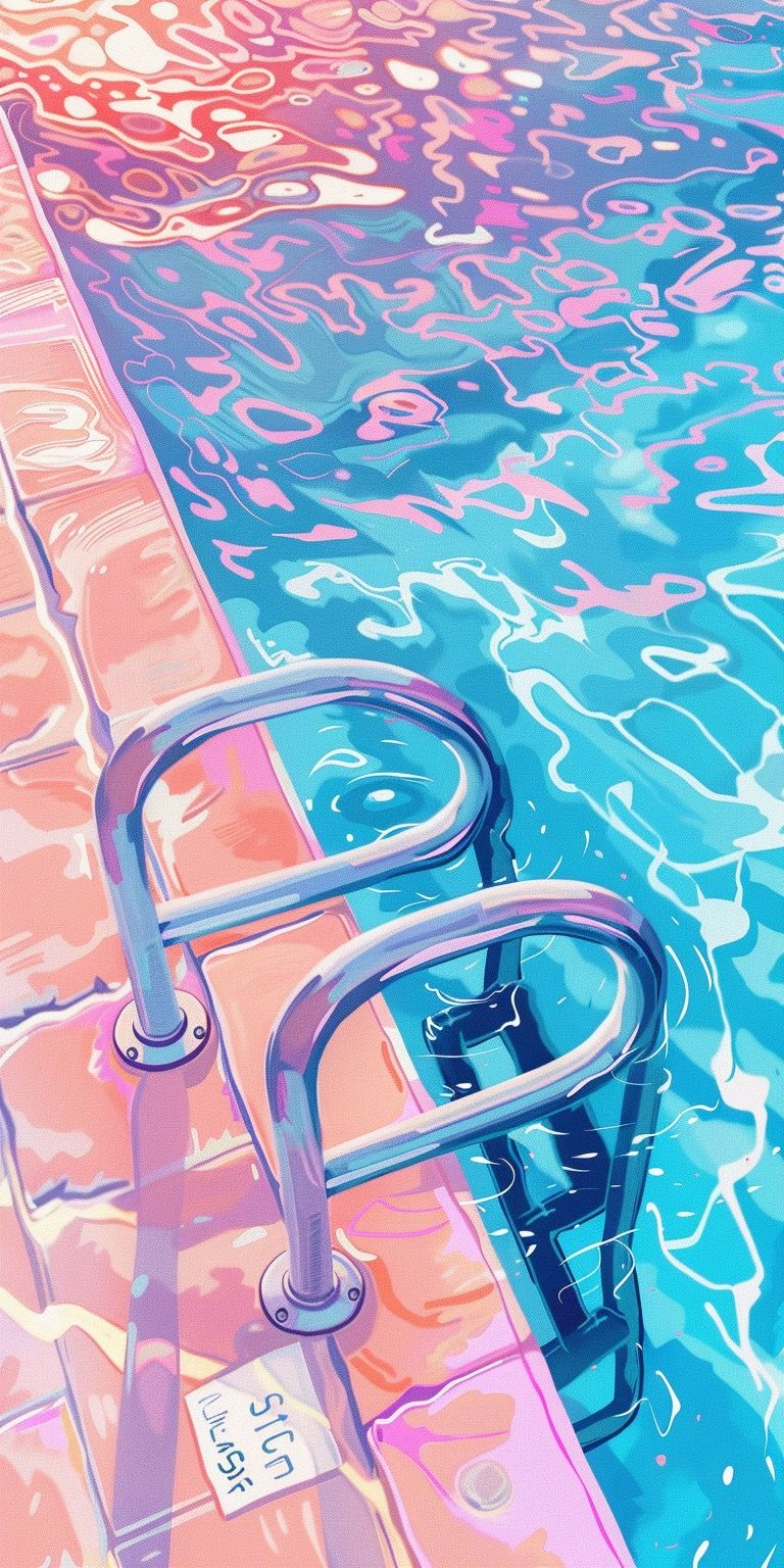 768x1536 Swimming Phone Wallpaper