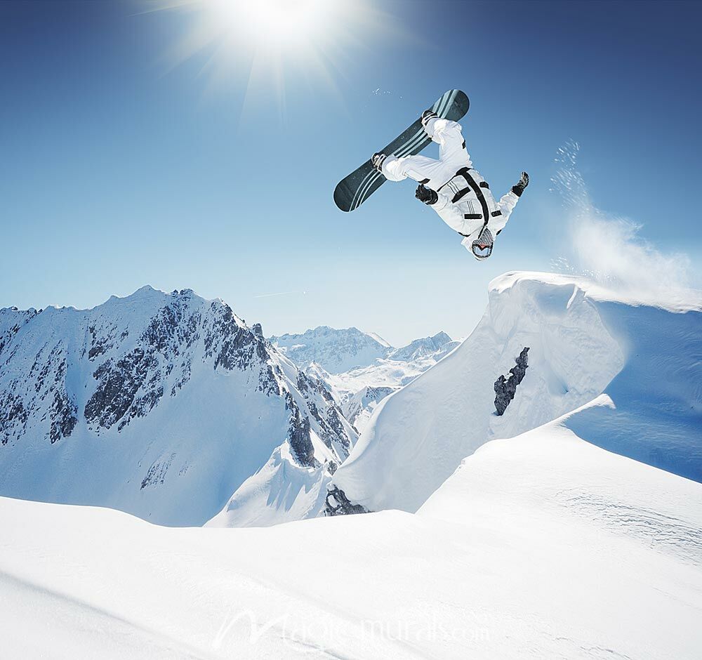 1000x940 Snowboard Jump