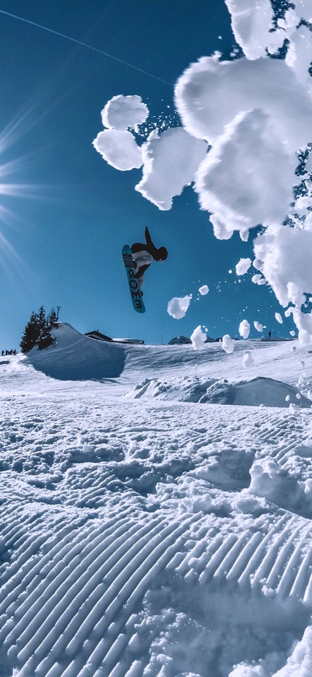 1080x2340 Snowboard iPhone Wallpaper