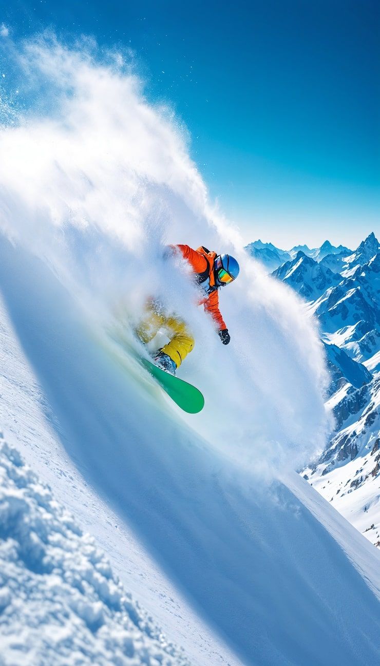 740x1297 Snowboard wallpaper Image