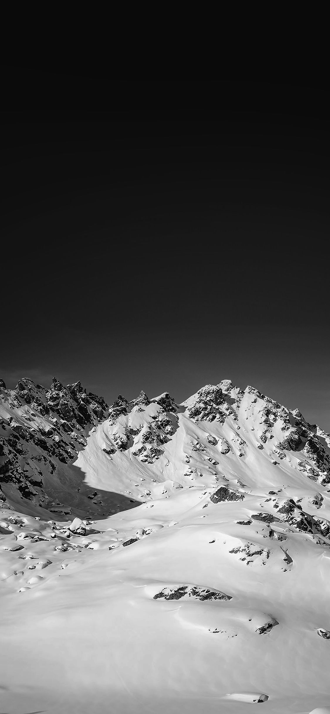 1125x2436 iPhoneXpapers mountain for snowboard nature