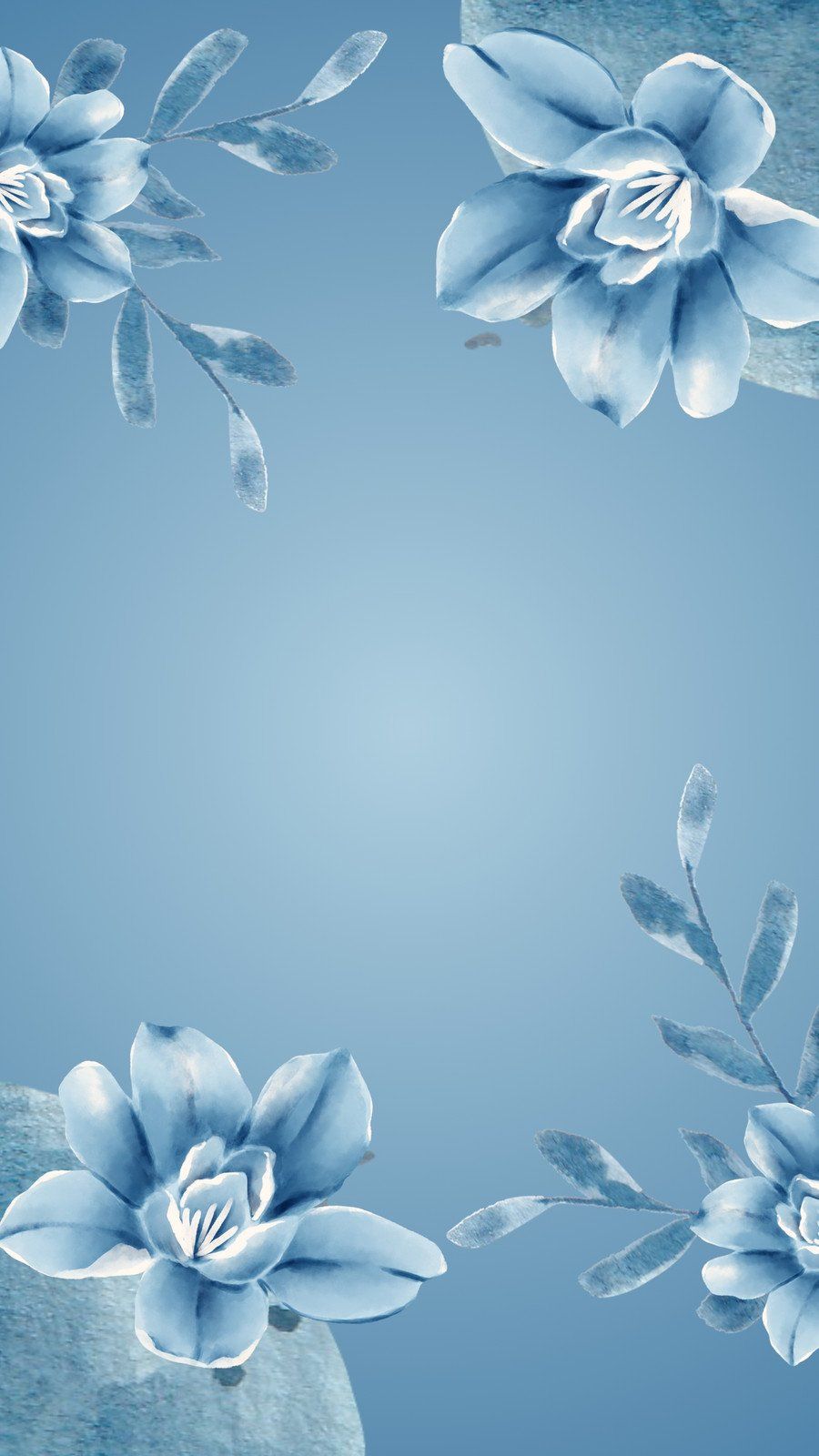 900x1600 Free and customizable blue wallpaper templates