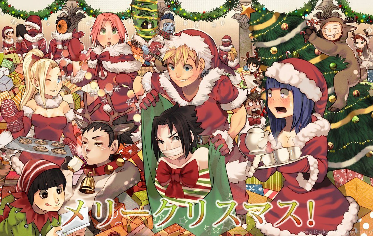 1280x812 Anime Christmas Cool HD Desktop Wallpaper 102158