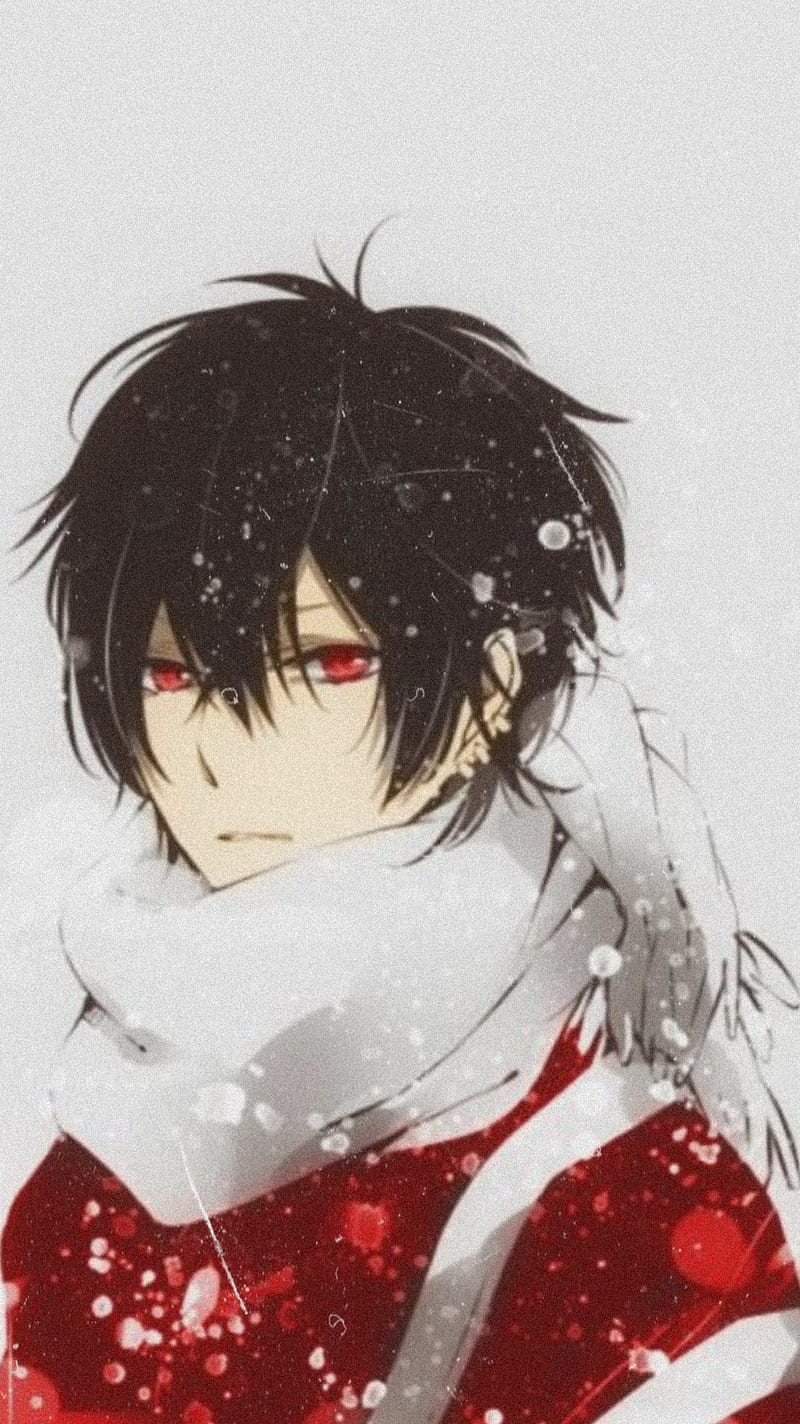 800x1424 Christmas Anime Boy, aesthetic, anime boy, anime boys, christmas anime boy, sad anime boy, HD phone wallpaper
