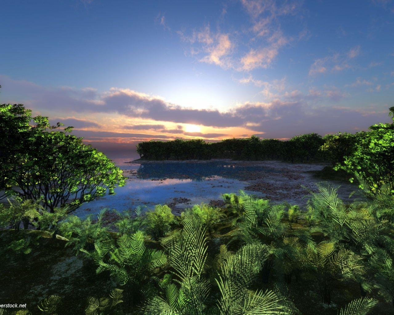 1280x1024 Pebble Beach desktop PC and Mac wallpaper
