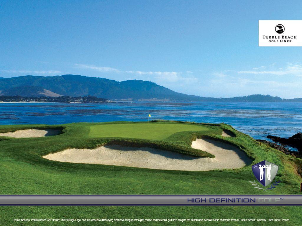 1024x768 Pebble Beach Golf Course, HD Wallpaper & background Download