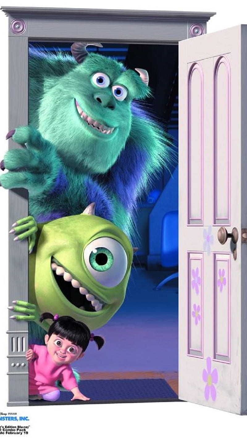 800x1422 Monster Inc, cartoon, HD phone wallpaper