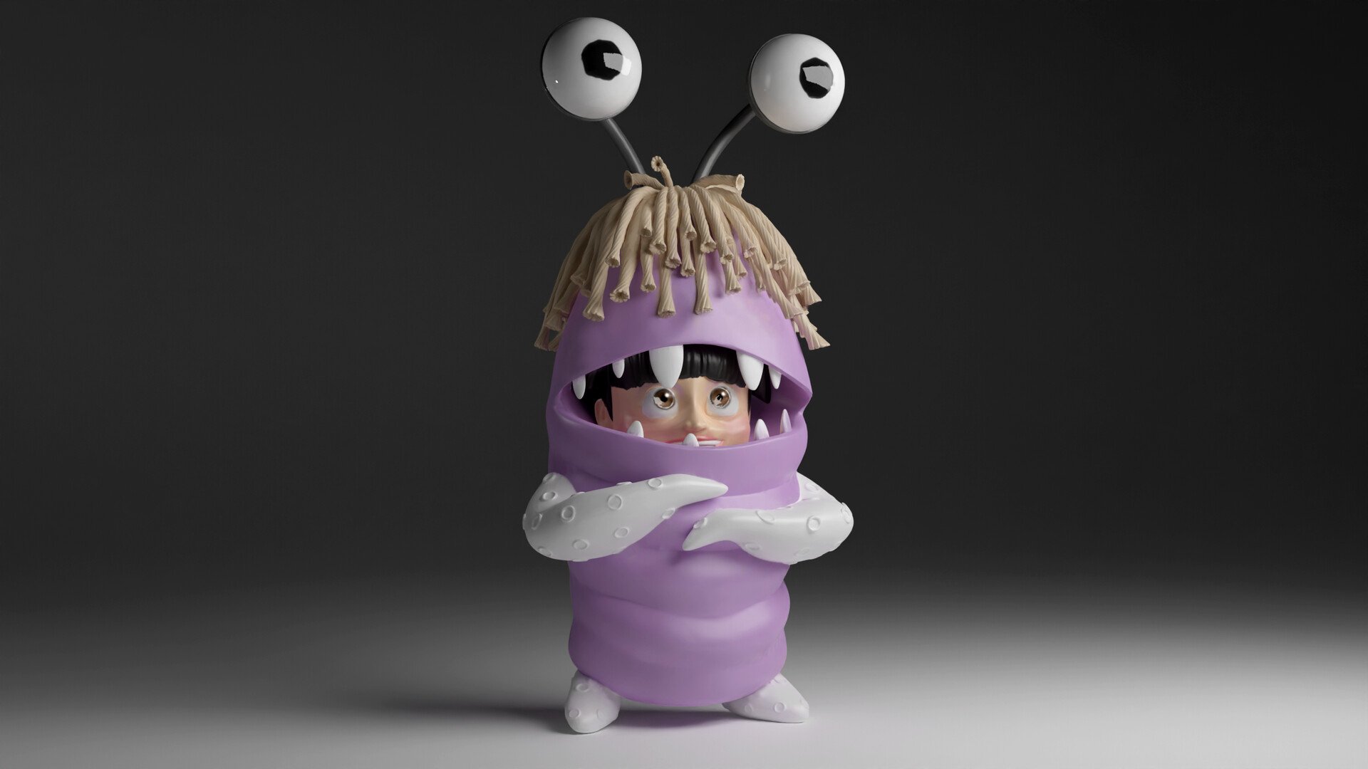 1920x1080 Hen Perets [Monsters, Inc] 3D Model