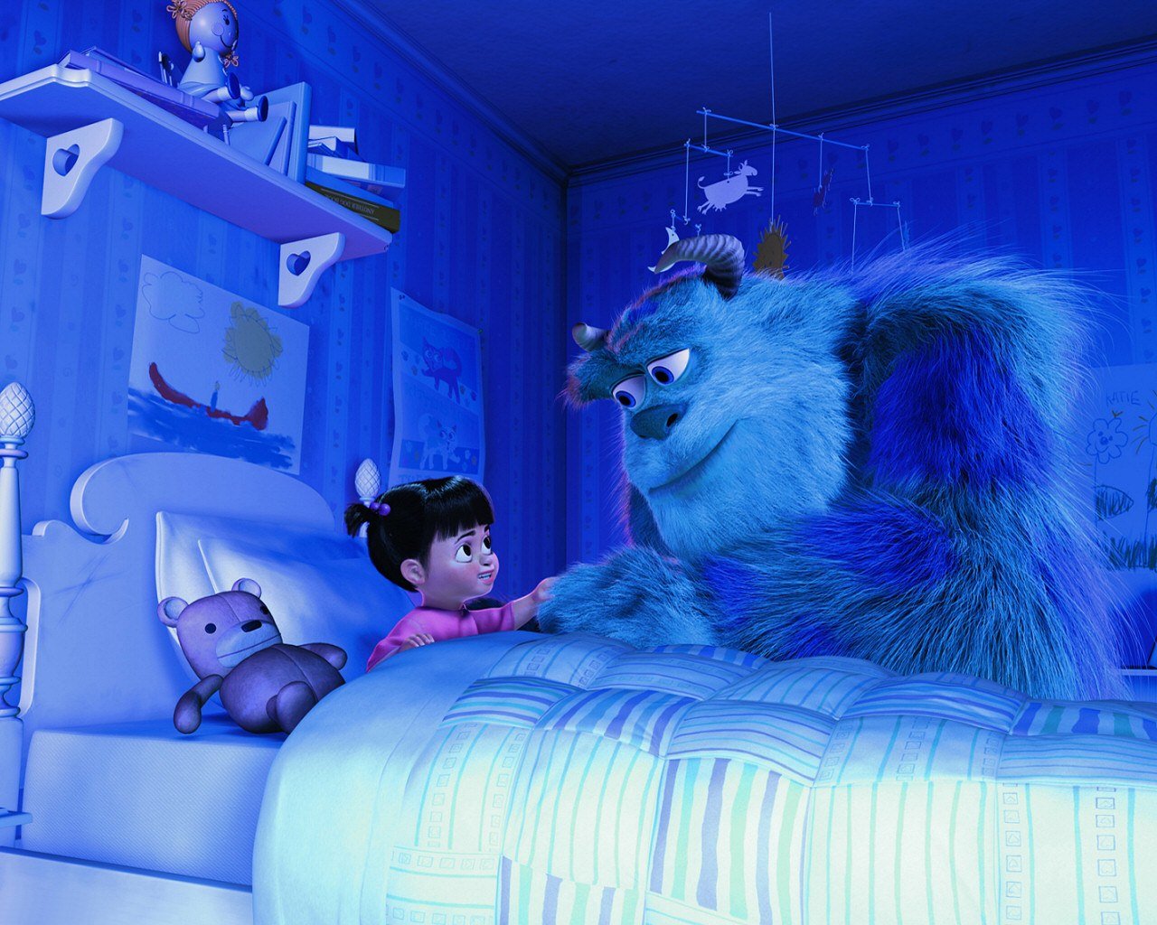 1280x1024 Monsters, Inc. Wallpaper Number 2 (1280 x 1024 Pixels)
