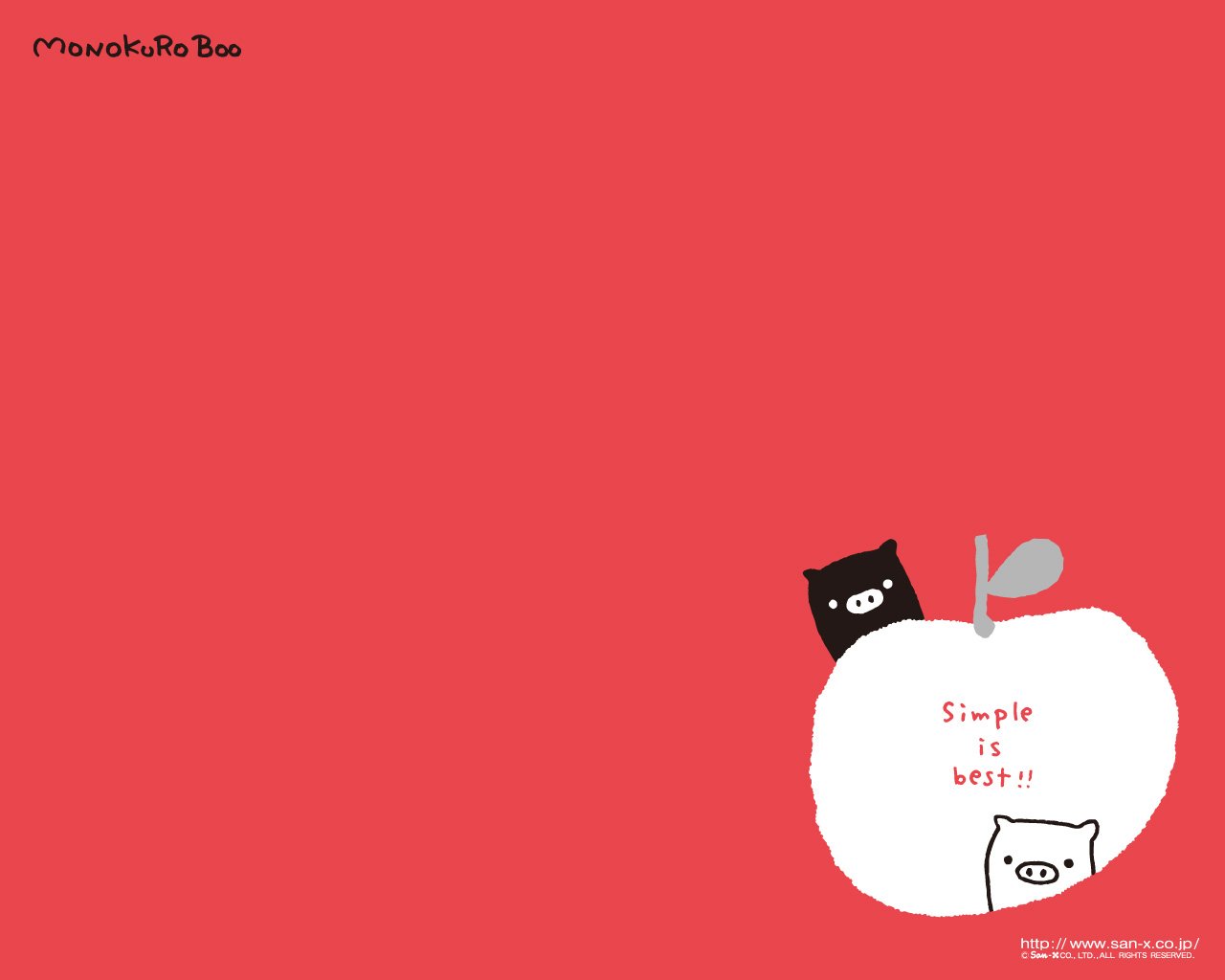 1280x1024 CutenessHeaven♥: Monokuro Boo Wallpaper