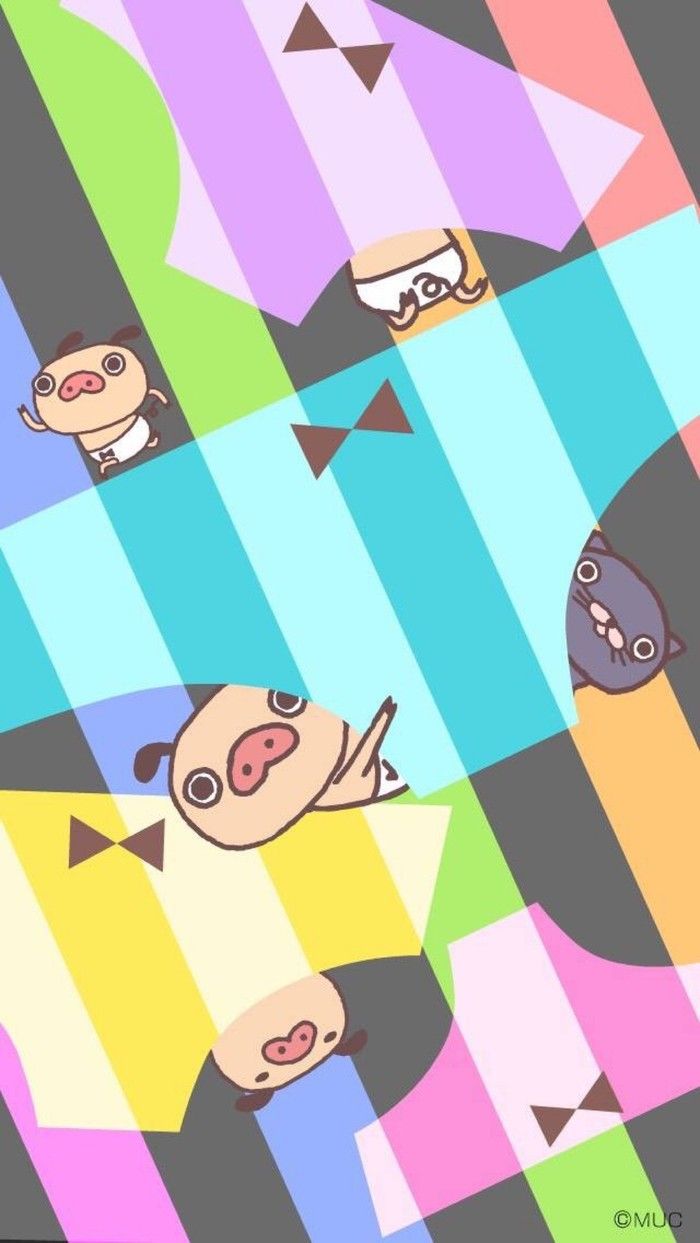 700x1243 卡通 壁纸 iphone 猪