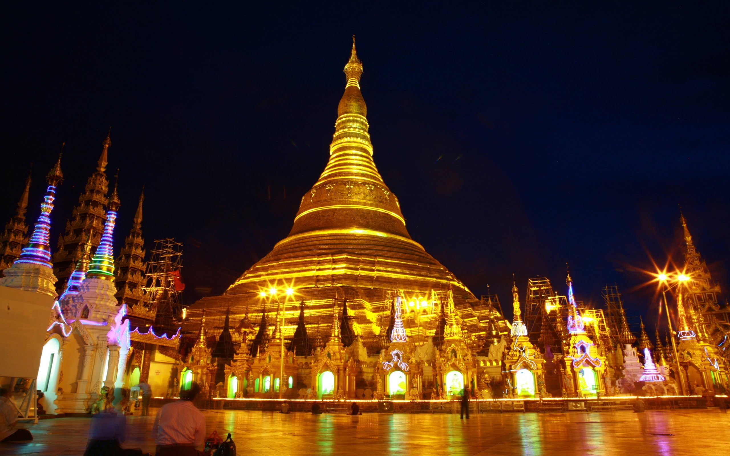 2560x1600 Shwedagon Pagoda Myanmar Desktop HD Wallpaper 88739