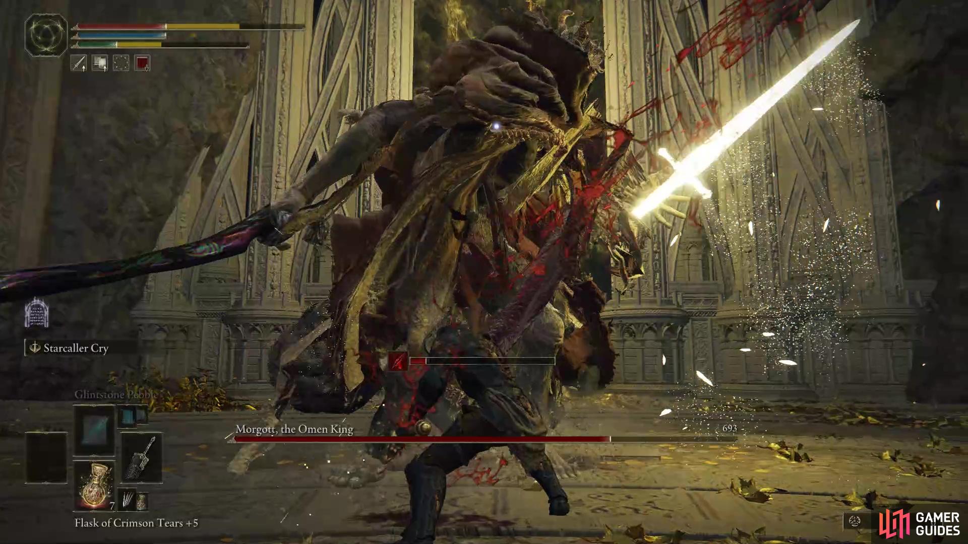 1920x1080 How to Beat Morgott, the Omen King, Royal Capital. Elden Ring. Gamer Guides®