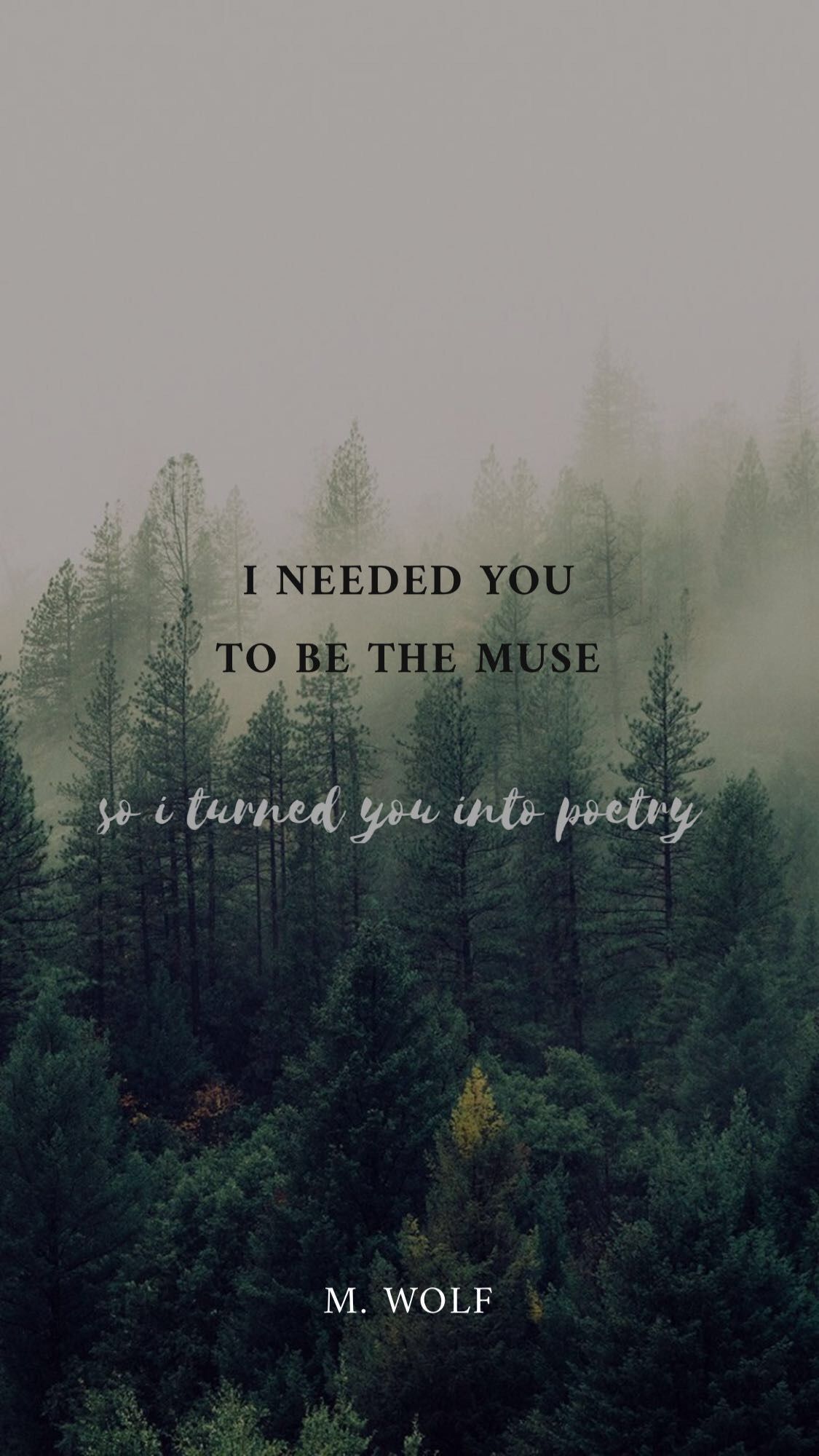 1125x2000 iPhone Poem Wallpaper