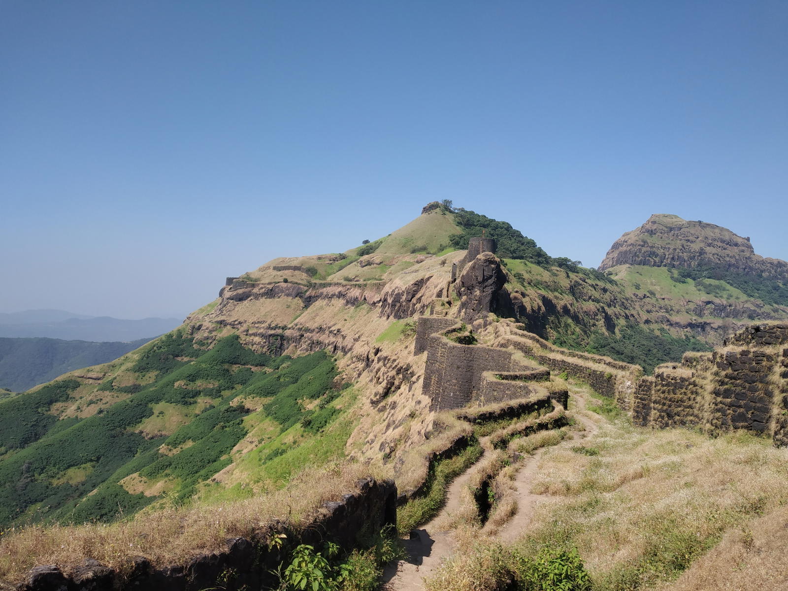 1600x1200 Rajgad to Torna Range Trek from Pune