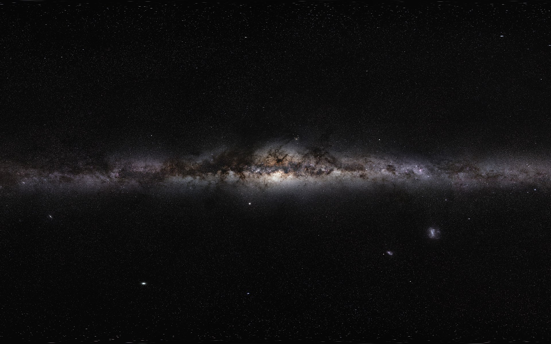 1920x1200 The Milky Way panorama