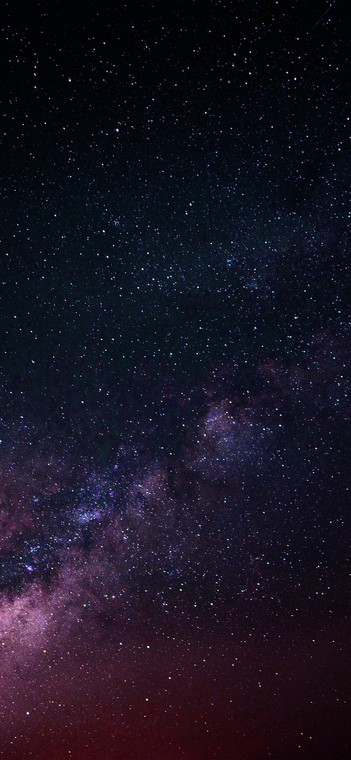 1125x2436 iPhone X wallpaper. space star night galaxy nature dark milkyway
