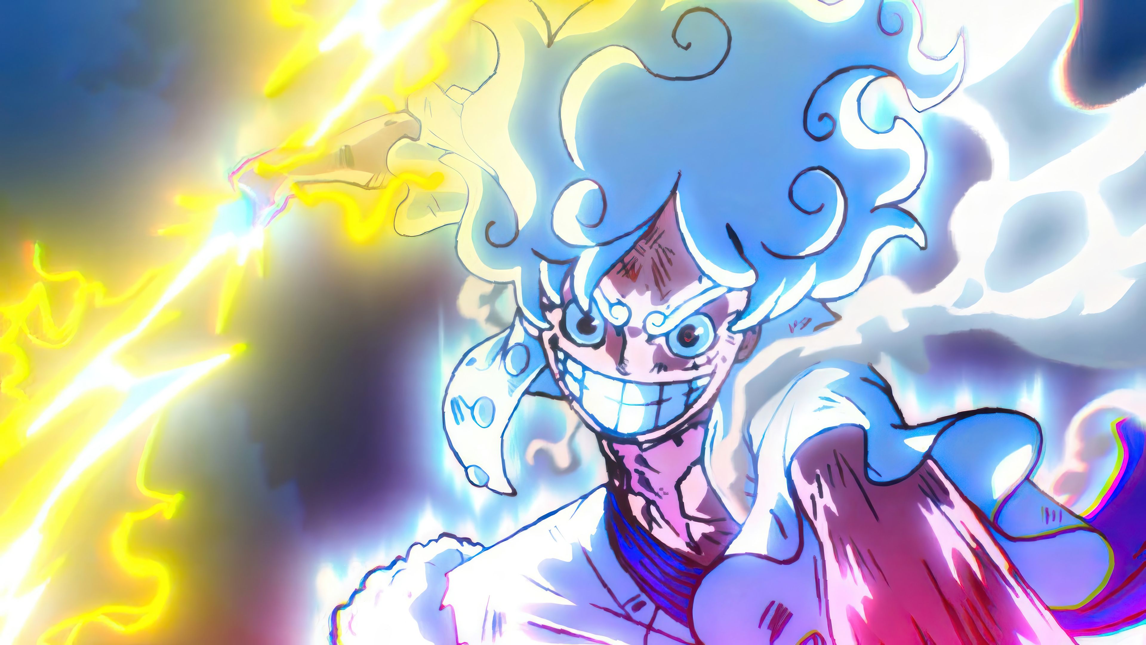 3840x2160 Luffy Gear 5 One Piece Wallpaper 4K HD PC l