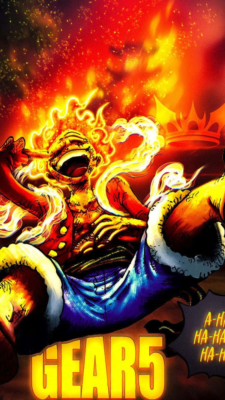750x1333 Download Luffy Gear 5 Path to Ultimate Strength! Wallpaper
