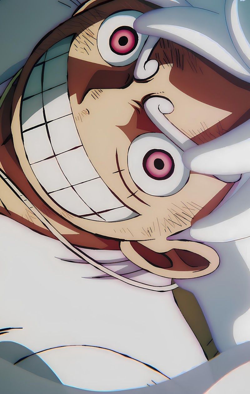 800x1256 Best Luffy Gear 5 Wallpaper for Phone
