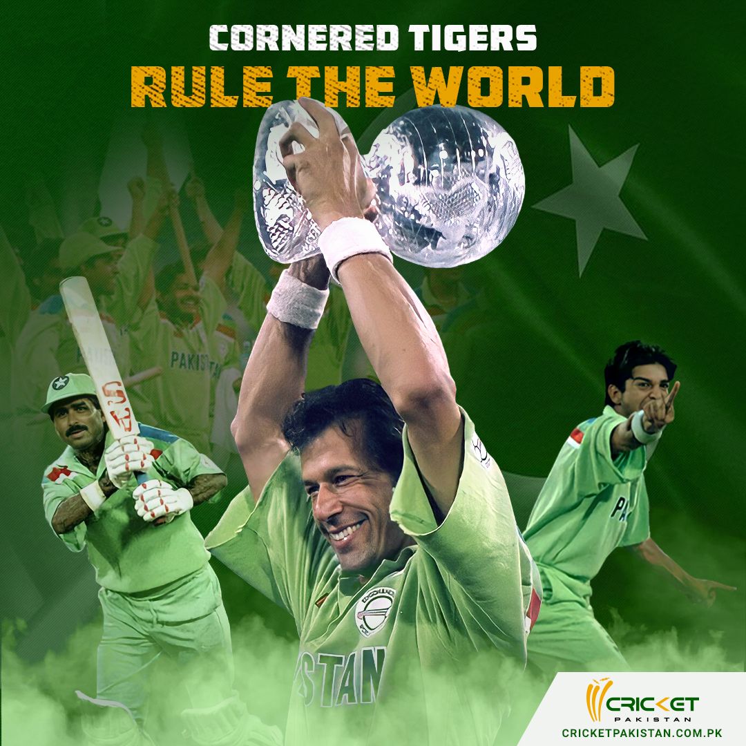 1080x1080 OnThisDay in Imran Khan led his 'cornered tigers' to World Cup glory