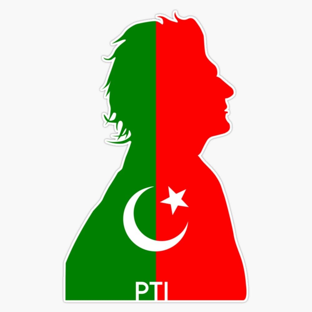 1000x1000 Amazon.com Khan Pakistan PTI Flag Sticker Vinyl Decal Bumper Sticker 5