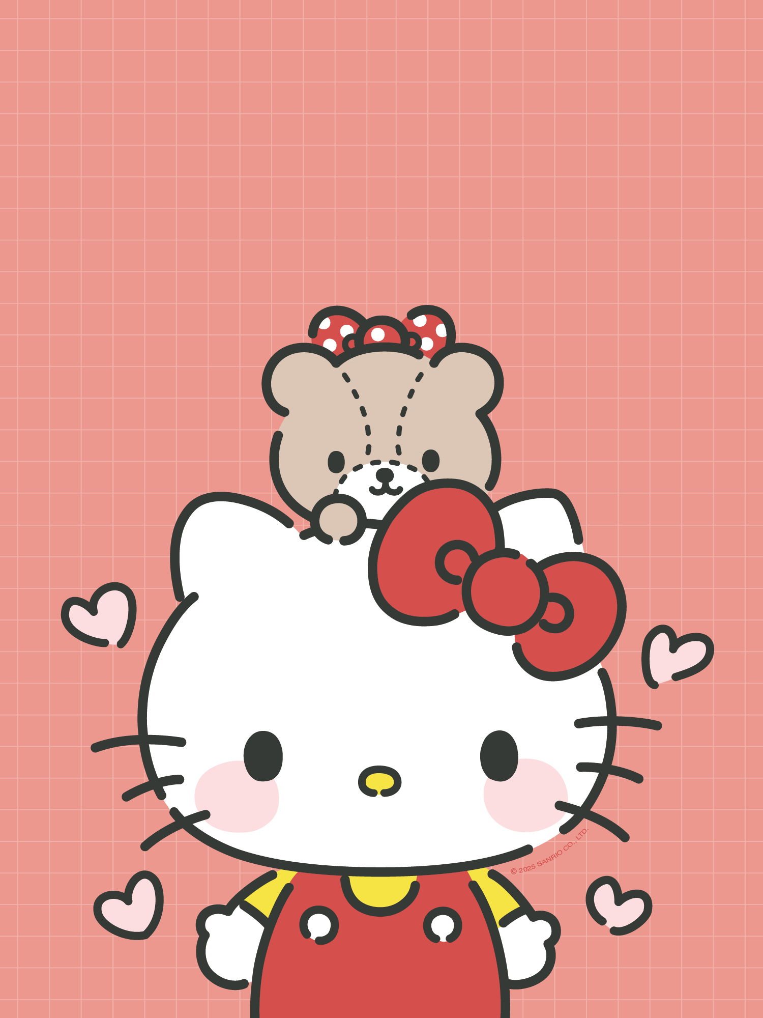 1500x2000 Sanrio Character Wallpaper