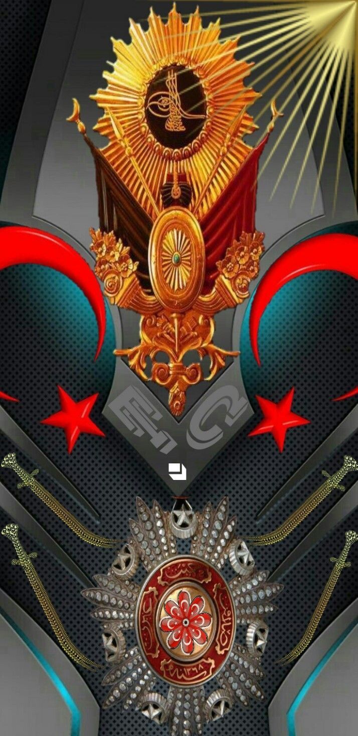 714x1466 Ottoman Empire Flag