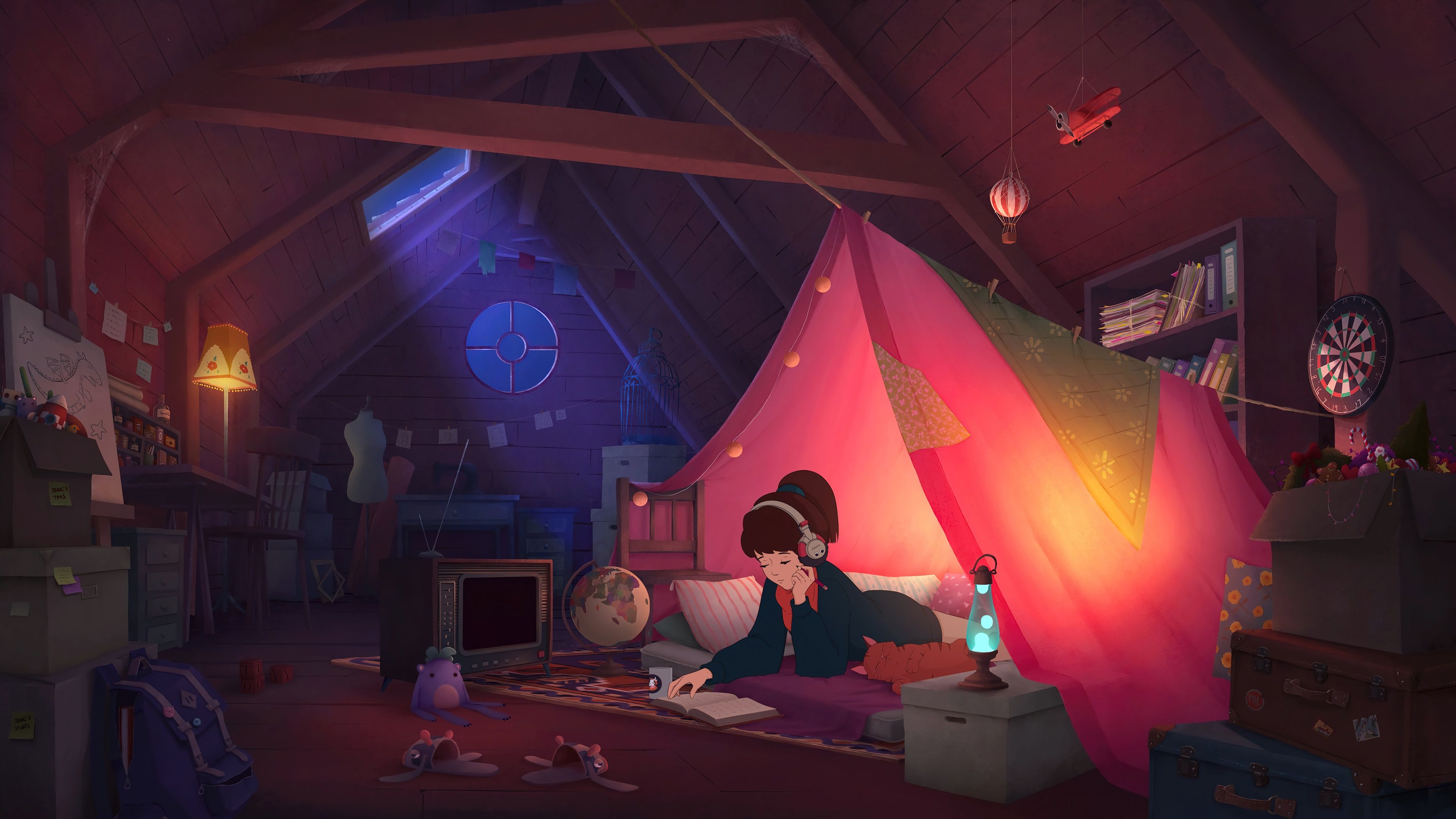 3840x2160 Lofi 4k Desktop Wallpaper