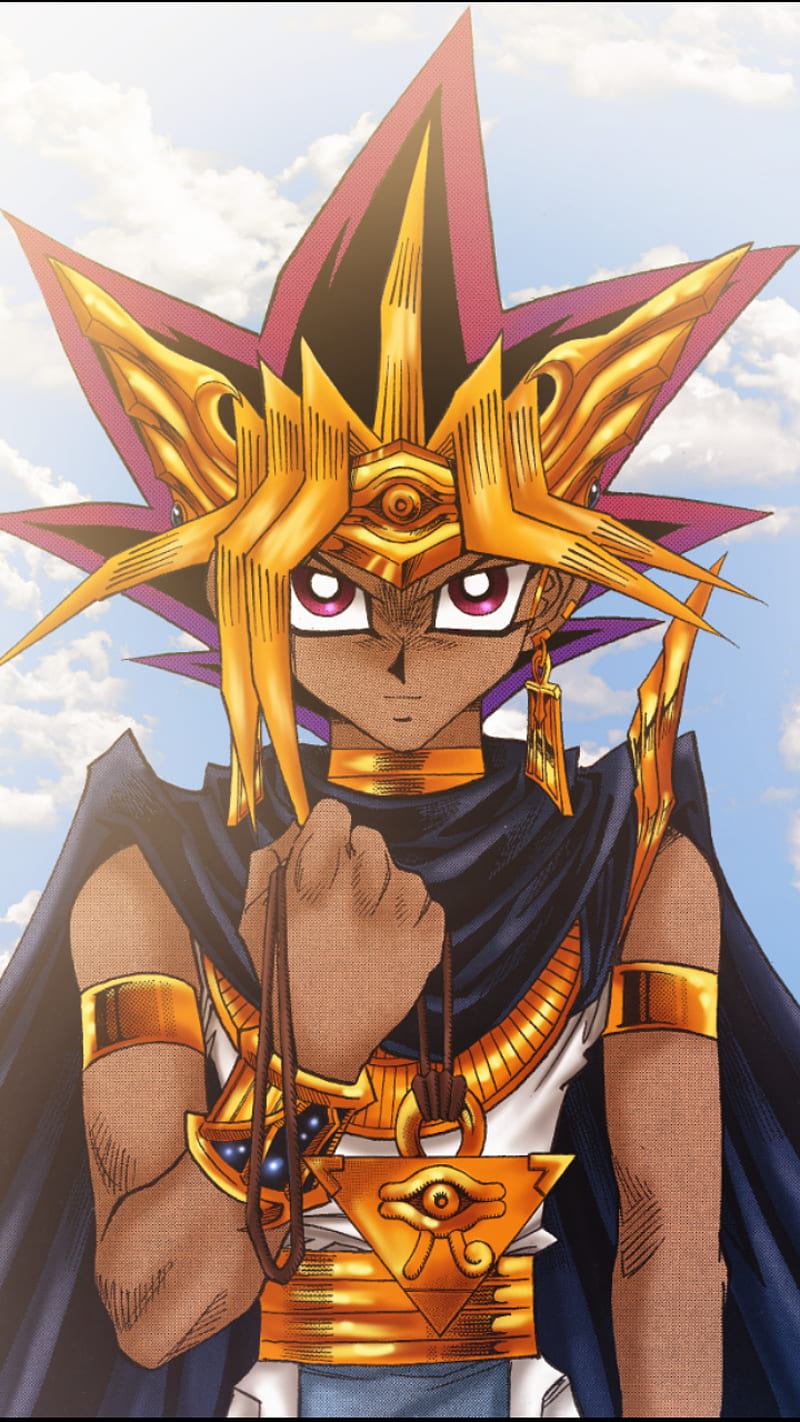 800x1422 Pharao Atem, Royal, Yu Gi Oh, HD Phone Wallpaper