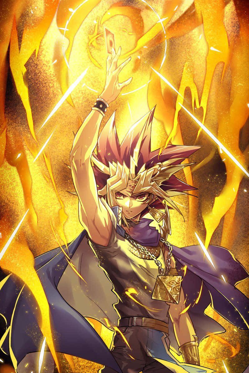 800x1200 Download Pharaoh Atem Legendary Egyptian Ruler Wallpaper