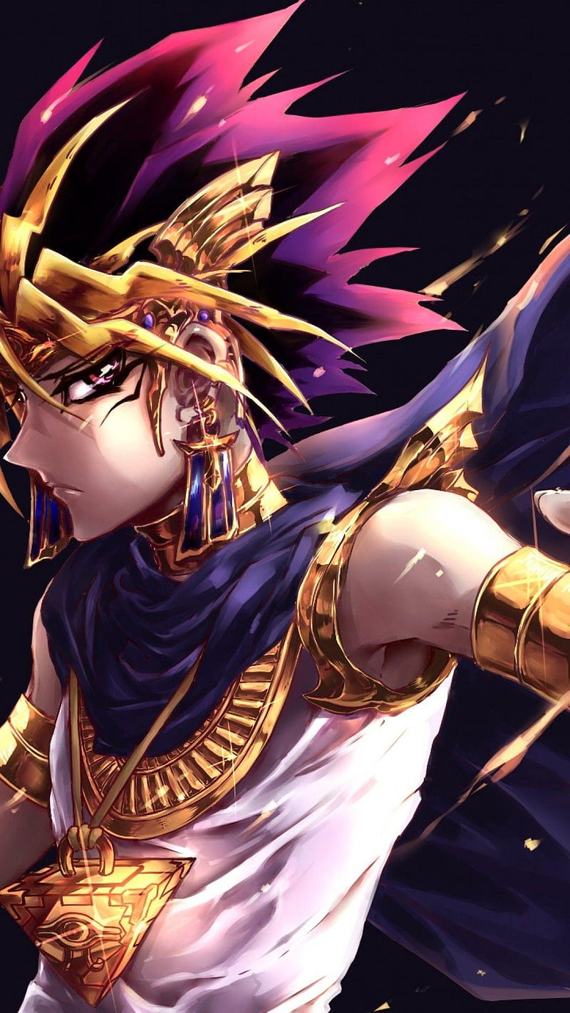 800x1422 Atem Yugi, Anime, Atem, Card Games, Cool, Egypt, Games, Pharaoh, Yu Gi Oh, Yugi, HD Phone Wallpaper