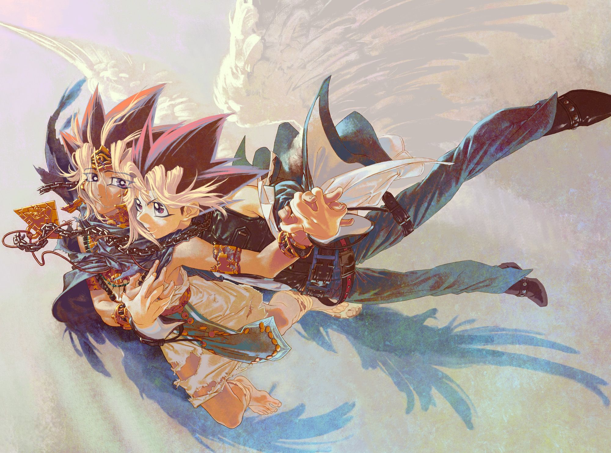 2000x1484 Download Yami Yugi Pharaoh Atem Anime Yu Gi Oh! HD Wallpaper