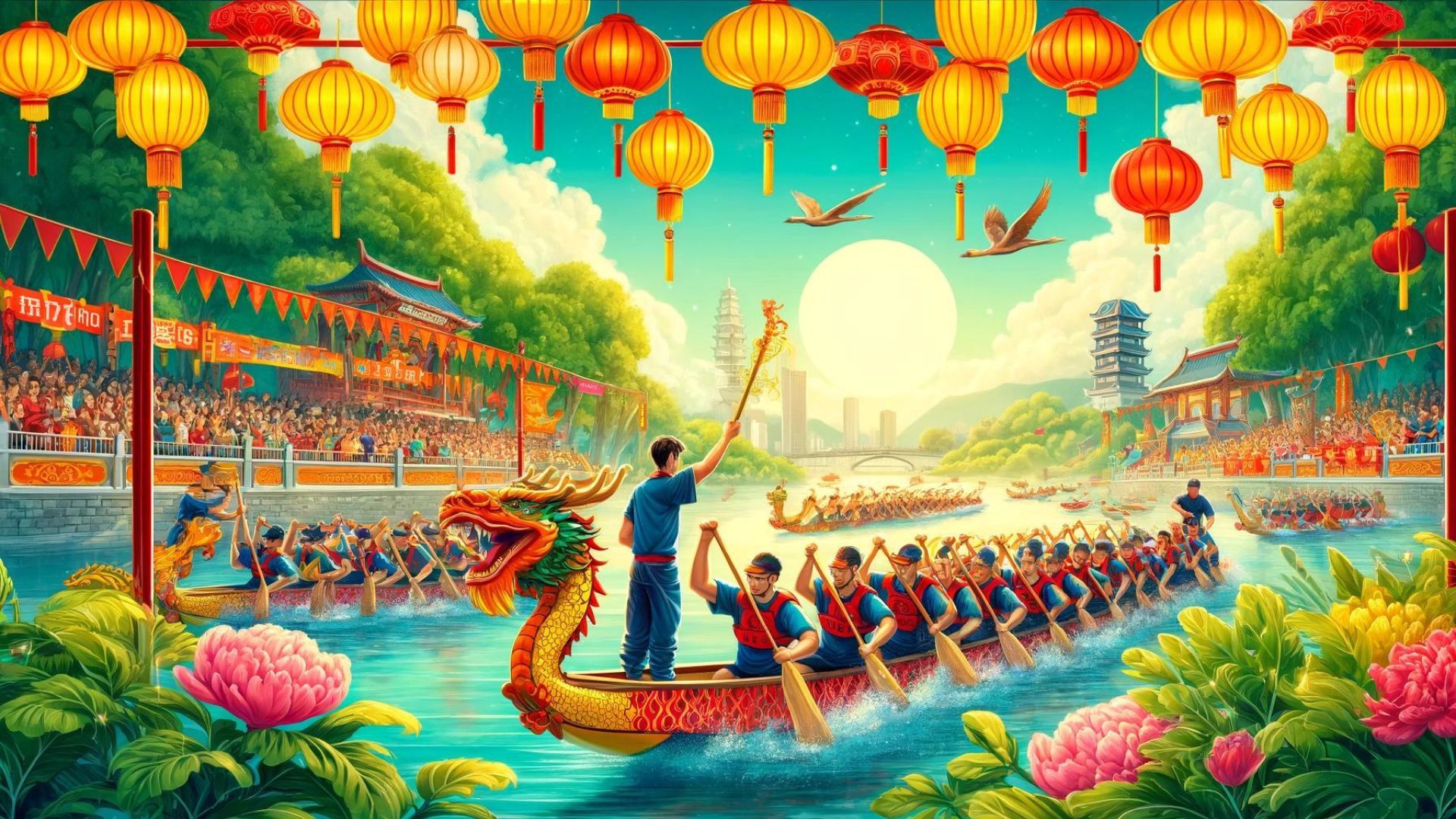 1920x1080 The Dragon Boat Festival: History, Traditions, and Modern Celebrations Scotland Institute