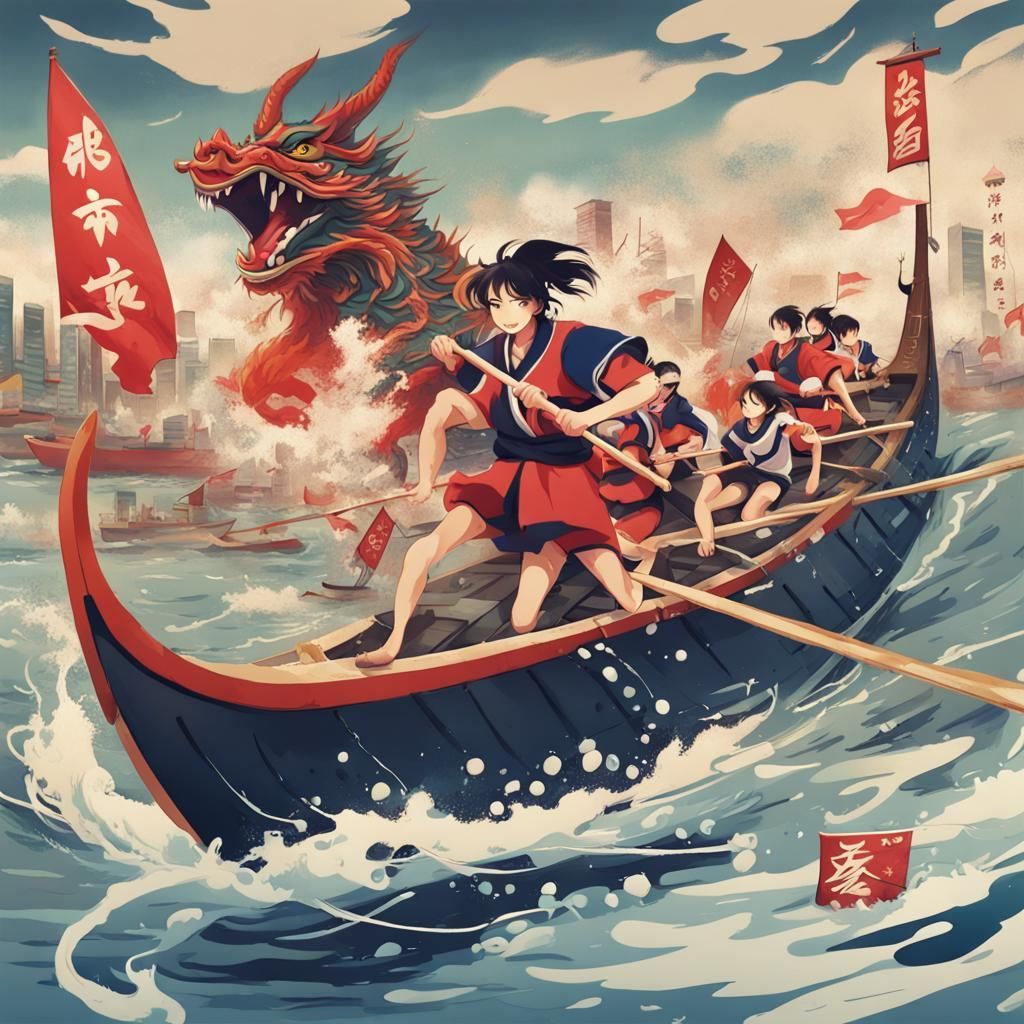 1024x1024 Dragon Boat Race