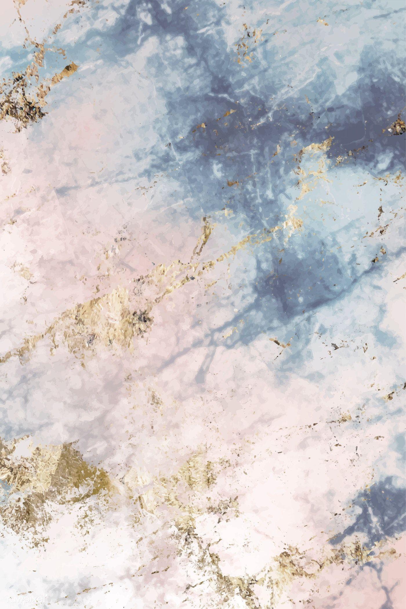1400x2100 Pink and blue marble textured background vector