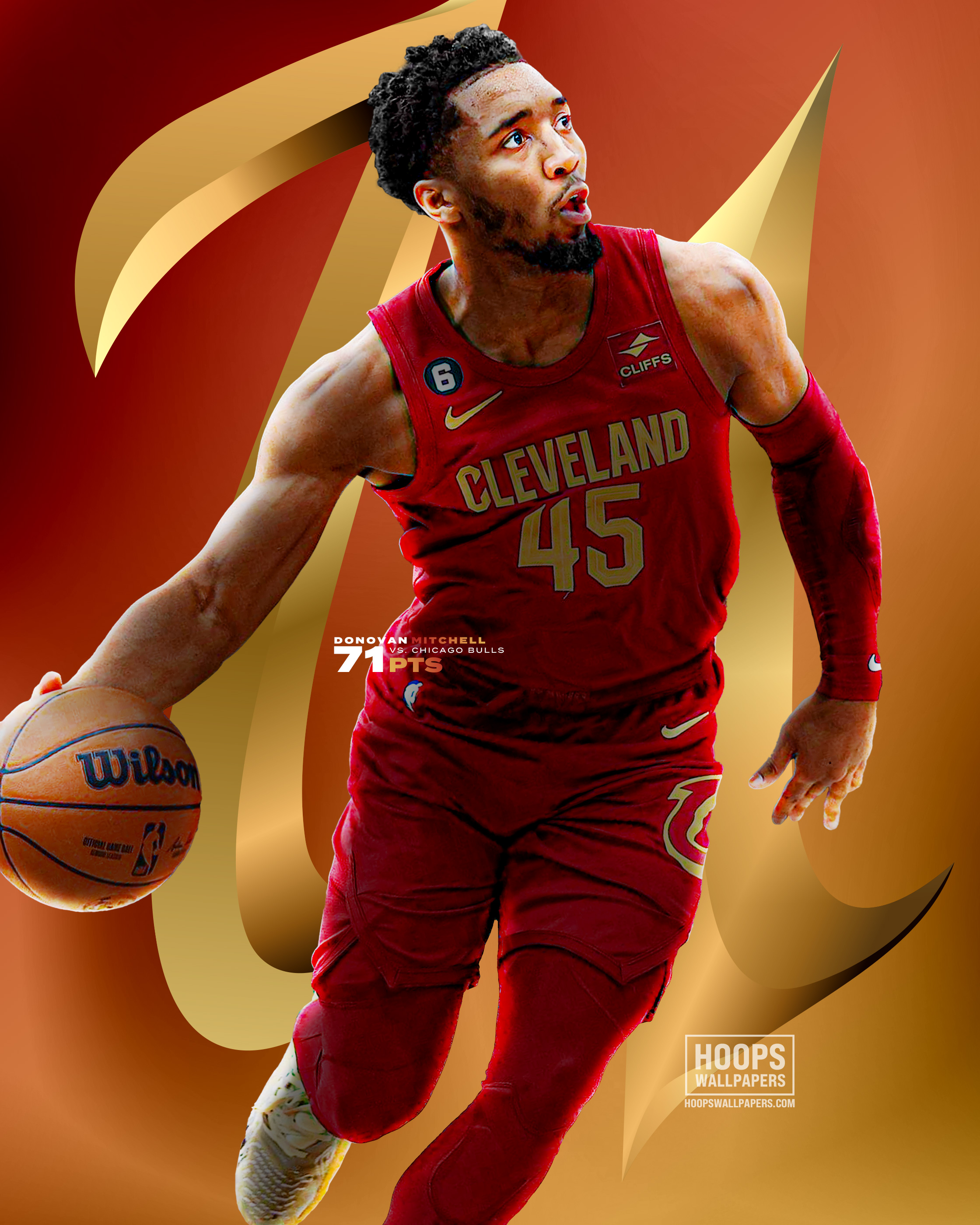 2240x2800 HoopsWallpaper.com Donovan Mitchell
