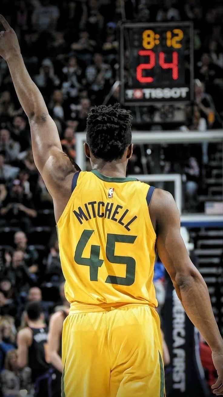736x1308 Donovan Mitchell Wallpaper